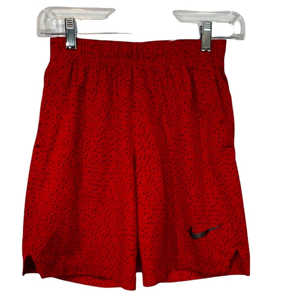 Nike Dri Fit Boys Basketball Shorts - JUST DO IT - Size Medium  pockets